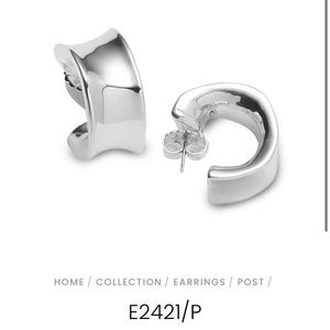 Simon Sebbag Sterling Silver Earrings